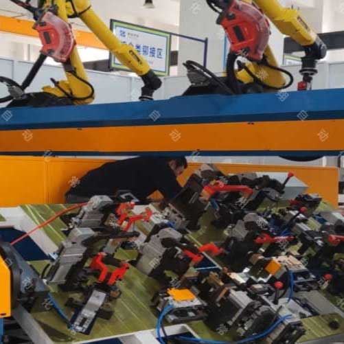 Taixiang Aluminum alloy anti-collision beam CMT welding workstation