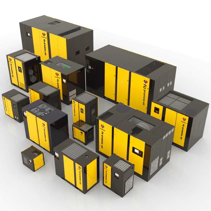 Fu Promise Air Dry Rotary Screw Air Compressors – OE Series